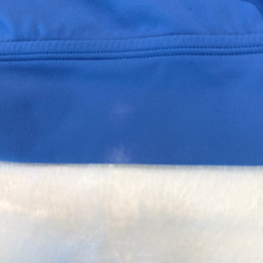Buffbunny Collection Medium Blue Strappy Back Sports Bra - Picture 8 of 8